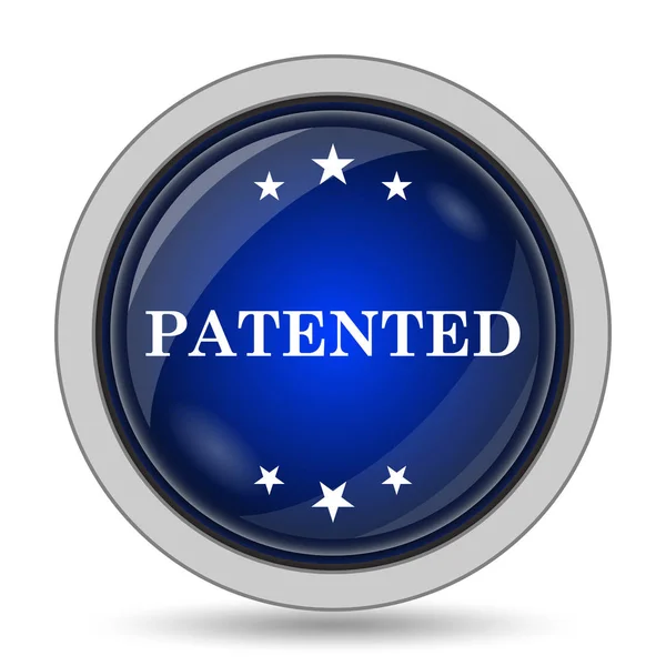 Patentované ikona — Stock fotografie