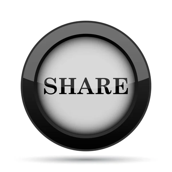 Share Icon Internet Button White Background — Stock Photo, Image