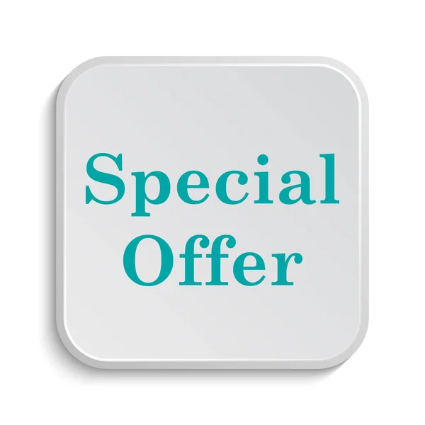 Special Offer Icon Internet Button White Background — Stock Photo, Image