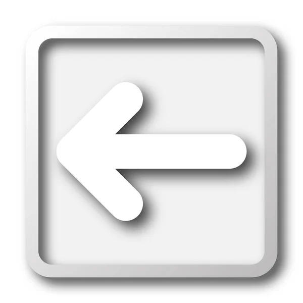 Icono flecha izquierda —  Fotos de Stock