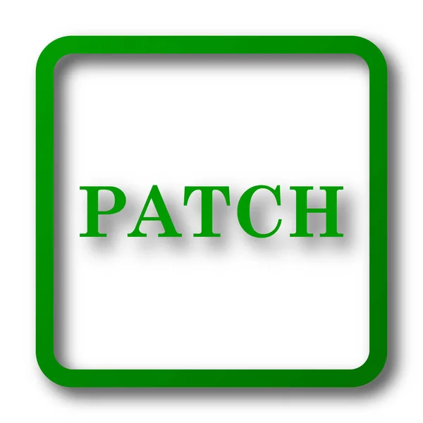 Patch Icon Internet Button White Background — Stock Photo, Image