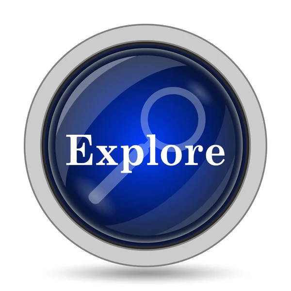 Explore icon — Stock Photo, Image