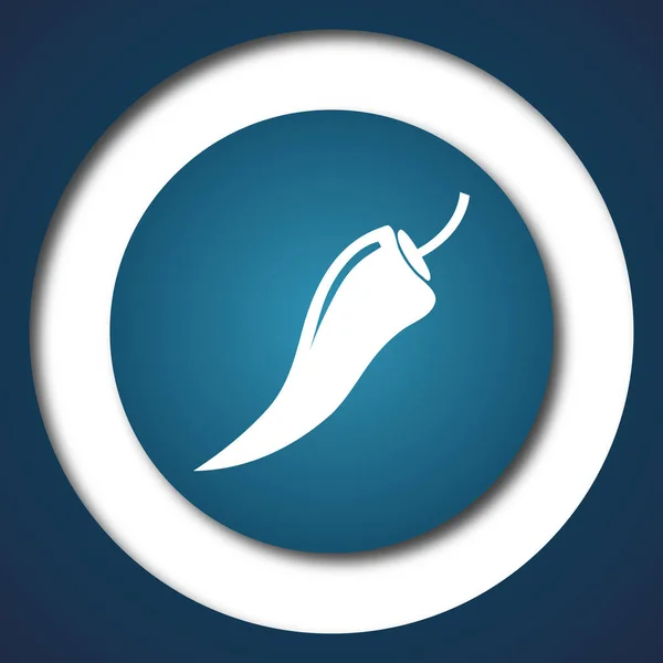 Pepper icon — Stock Photo, Image