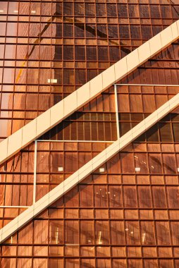 Bölge Moscow city. İş Merkezi.