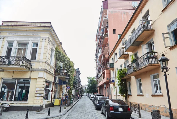 Las calles del viejo Batumi. Georgia. Barrio. . — Foto de Stock