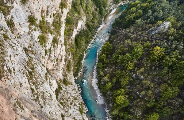 O desfiladeiro mais profundo da Europa. Canyon do rio Tara. Montenegro . — Fotografia de Stock