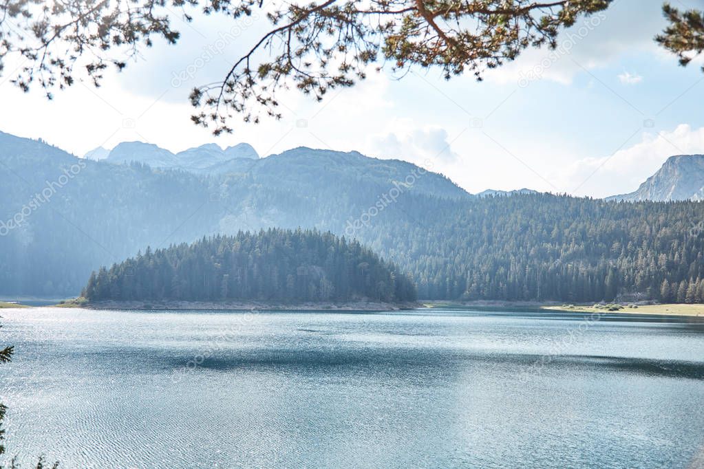 Black lake. Durmitor national Park. Montenegro. 