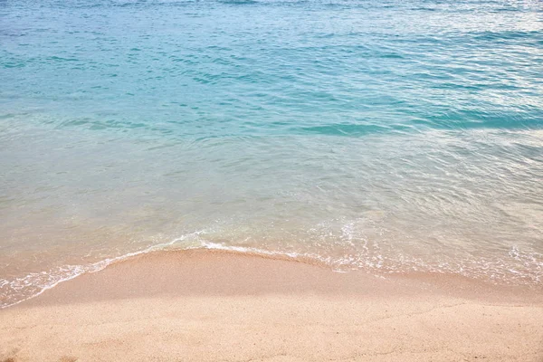 Midigama Beach. Solnedgång i Indiska oceanen. Midigama, Sri Lanka — Stockfoto