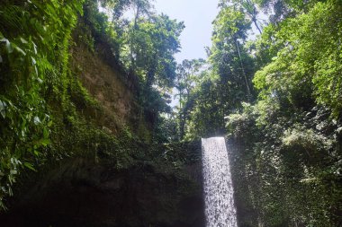 Hava Terjun Tibumana. Bali'de esen şelale. 