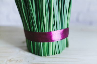 Bir buket yakın çekim çiçek sapları