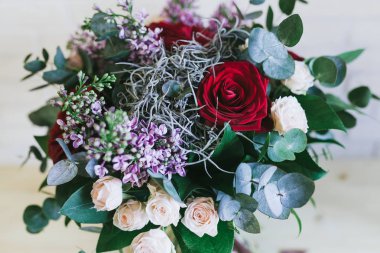 Narin güzel çiçek buketi yakın