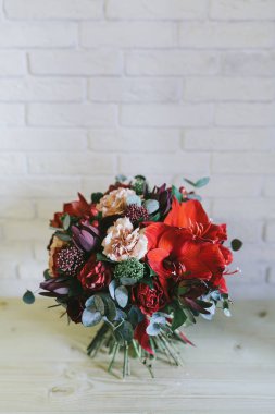 Narin güzel çiçek buketi yakın