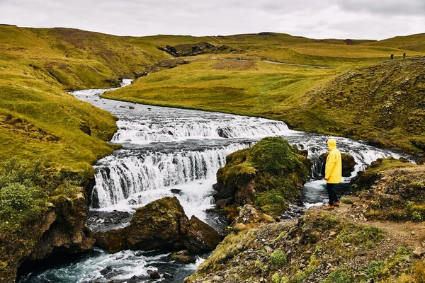 Río Skoga en el sur de Islandia — Foto de Stock