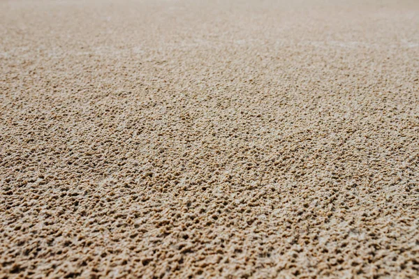 Sand texture, top view, place for an inscription — 스톡 사진