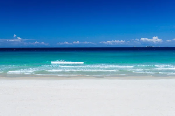 Paisaje Playa Exótica Para Hermoso Telón Fondo Salvapantallas Con Agua —  Fotos de Stock