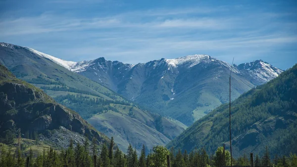 Schöne Ausblicke Und Landschaft Der Altai Natur Die Majestätische Landschaft — Stockfoto