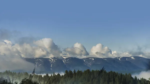 Belas Vistas Paisagem Natureza Altai Paisagem Majestosa Altas Montanhas Falésias — Fotografia de Stock