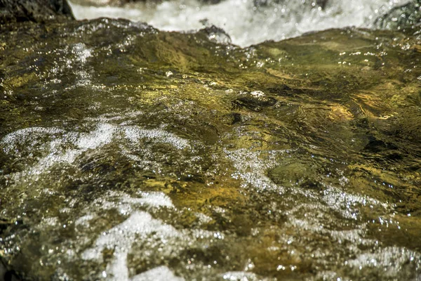 Bella Vista Paesaggio Della Natura Altai Ruscello Montagna Bollente Schizzi — Foto Stock