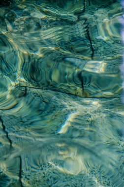 Güzel ve özgün doku. Karmaşık, anlaşılmaz, özgün ve ilginç doku, desen ve arka plan su ve su yüzeyi ve dalgalanmalar.