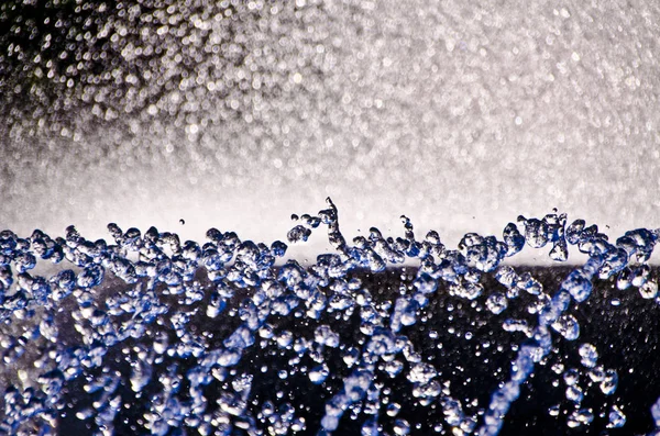 Beautiful Original Fountains Environment Beautiful Fountain Interesting Rhythm Jets Urban — Stock Photo, Image