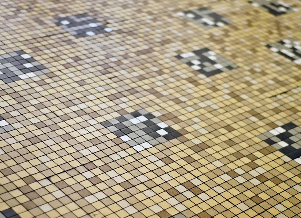 Textura Complexa Incompreensível Original Interessante Padrão Fundo Mosaicos Cerâmica Artificial — Fotografia de Stock