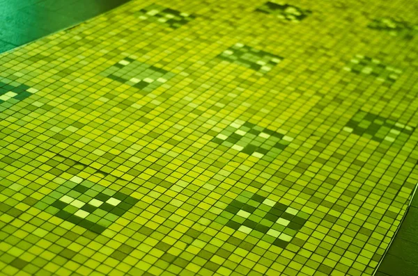 Textura Complexa Incompreensível Original Interessante Padrão Fundo Mosaicos Cerâmica Artificial — Fotografia de Stock