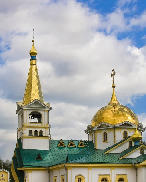 Piękne Przedmioty Kultu Piękne Wspaniałe Religijne Świątyni Białych Jasnych Kościół — Zdjęcie stockowe