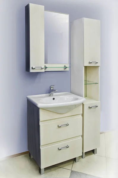 Beautiful Diverse Subject Beautiful Stylish Furniture Bathroom Bathroom Mirror Sink Royalty Free Stock Images