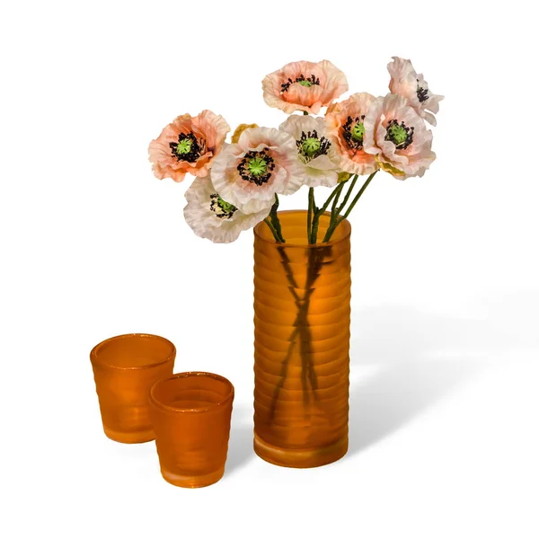 Piękny Zróżnicowany Tematu Piękny Rocznik Vintage Creative Pot Doniczki Kwiatami — Zdjęcie stockowe