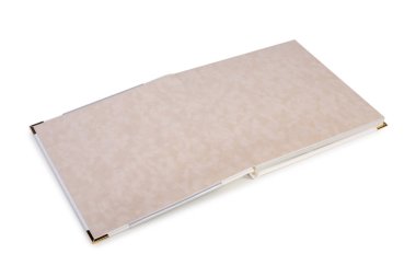 Güzel ve farklı bir konu. Güzel ve pahalı şık kitap ve albümler, fotoğraf albümleri için bellek ve bir beyaz ve açık arka plan üzerinde fotoğrafları kaydetme.