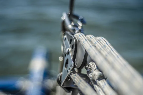 Schöne Boote Segelschiffe Und Takelage Schöne Kulisse Und Aussicht Landschaft — Stockfoto