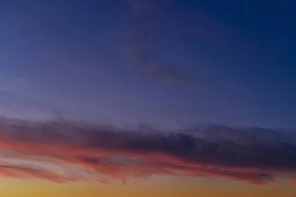 Langit Yang Indah Dengan Awan Indah Pagi Atau Sore Hari — Stok Foto