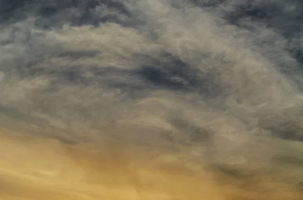 Gyönyörű Eget Felhők Szép Reggel Vagy Este Színes Viharos Viharos — Stock Fotó