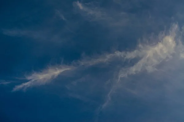 Langit Yang Indah Dengan Awan Pagi Yang Indah Atau Sore — Stok Foto