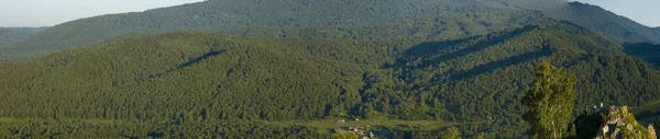 Panorama Bellissimo Originale Bellissimo Maestoso Paesaggio Panorama Montagna Natura Montagna — Foto Stock