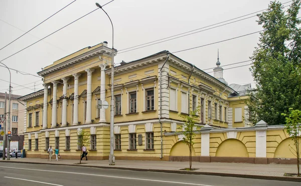 Tomszk Oroszország Július 2012 Gyönyörű Háttér Nézet Panoráma Táj Város — Stock Fotó