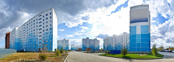 Panorama Bonito Original Fundo Bonito Vista Paisagem Panorama Área Residencial — Fotografia de Stock