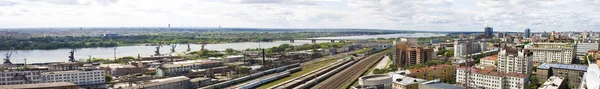 Novosibirsk Ryssland Circa 2000 Vacker Och Originell Panorama Vacker Utsikt — Stockfoto