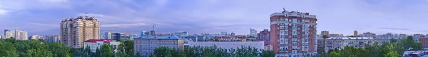 Nowosybirsk Rosja Czerwca 2013 Piękne Tło Widok Krajobraz Panoramę Miasta — Zdjęcie stockowe