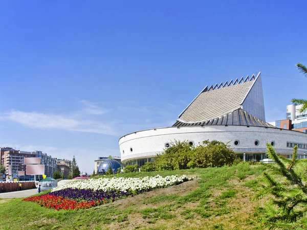 Красивый Фон Вид Пейзаж Панорама Города Интересное Оригинальное Общественное Общественное — стоковое фото