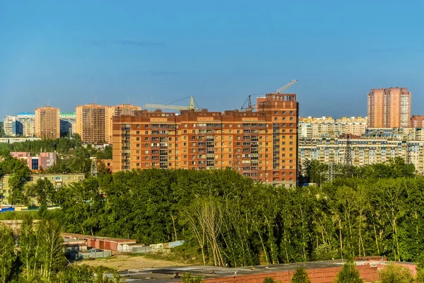Bellissimo Sfondo Vista Paesaggio Panorama Della Città Diurna Della Capitale — Foto Stock