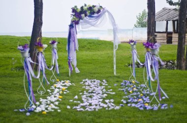 Güzel manzara, dekor.