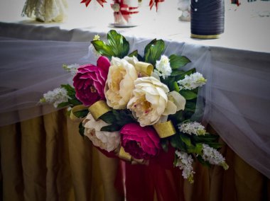 Güzel manzara, dekor.