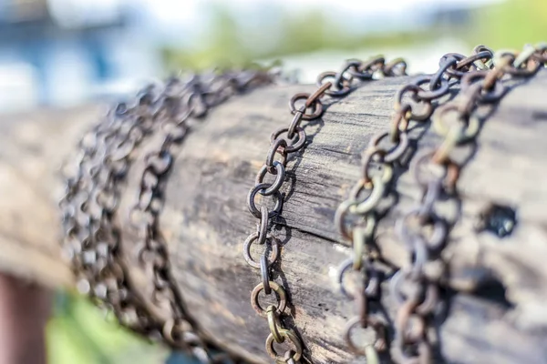 Prachtig uitzicht van de put. — Stockfoto