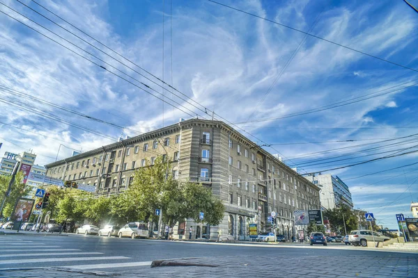 Bela vista da cidade. — Fotografia de Stock