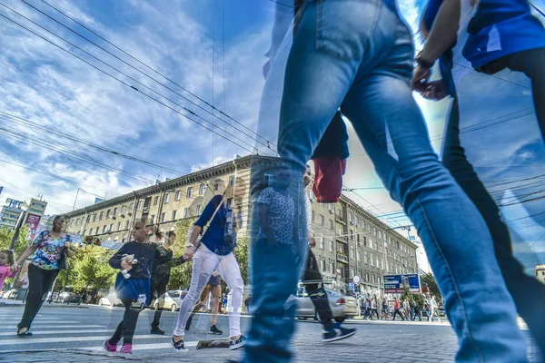 Krásný výhled na město. — Stock fotografie