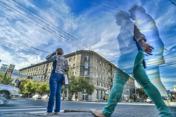 Piękny widok na miasto. — Zdjęcie stockowe