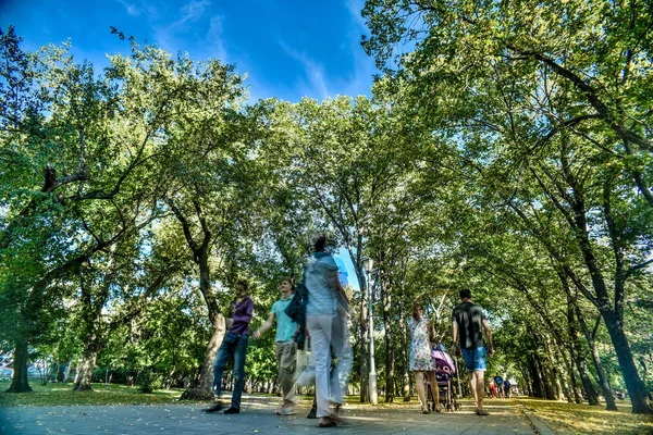 Bella vista sulla città. — Foto Stock