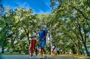 Şehrin güzel manzarası.