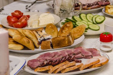 Güzel manzarası ve nesneleri.